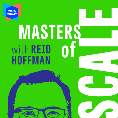 master of scale podcast graphic