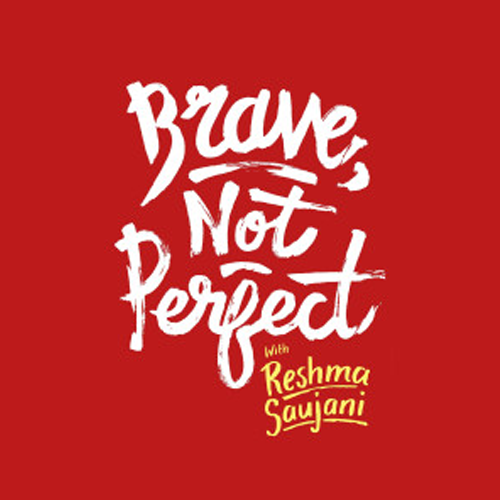 brave not perfect podcast graphic